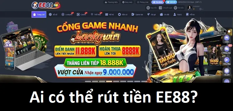 Đối tượng có thể rút tiền EE88