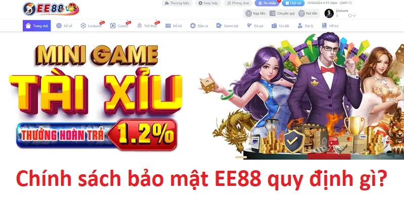 Chính sách bảo mật EE88 quy định những gì?
